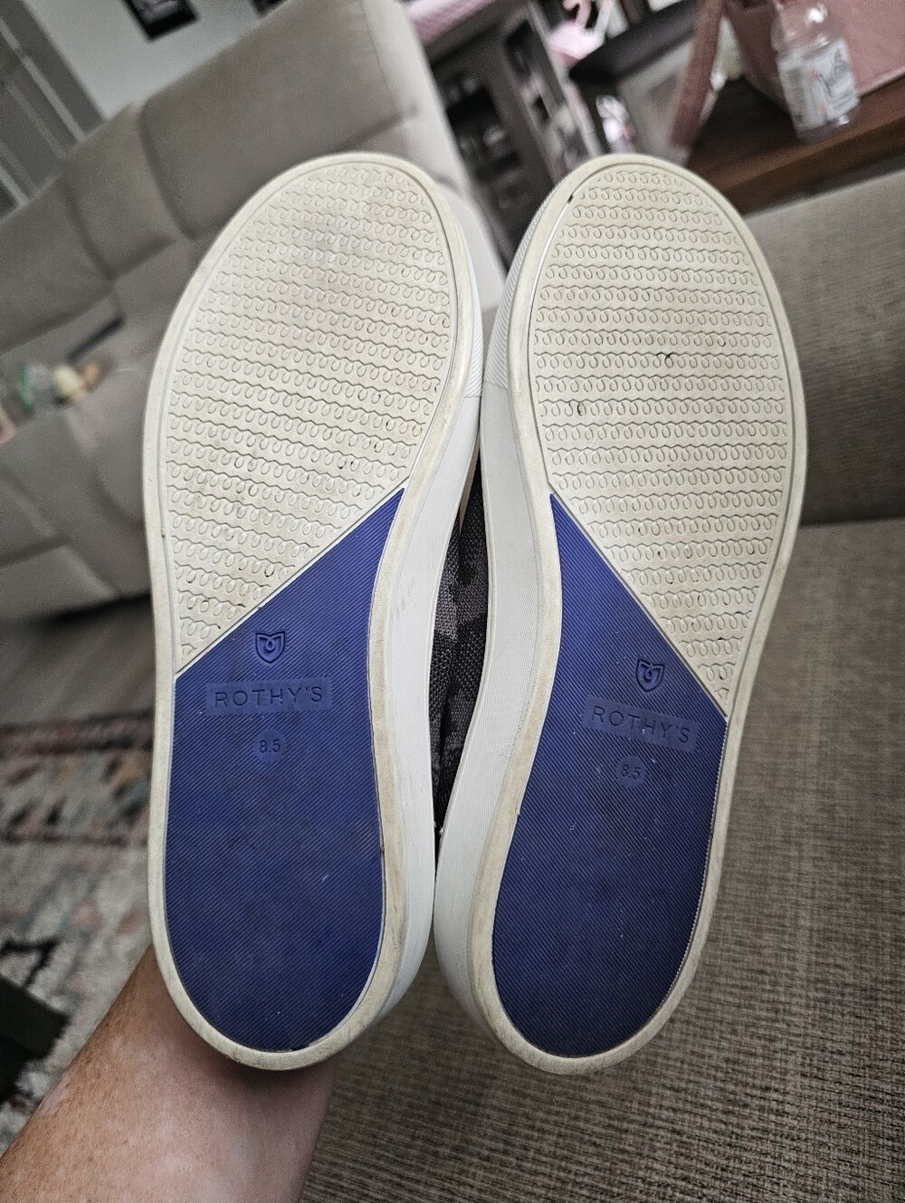 Rothy's The Original Slip-On Sneaker Size 8.5 - Picture 6 of 7